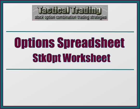 strategies with options spreadsheet